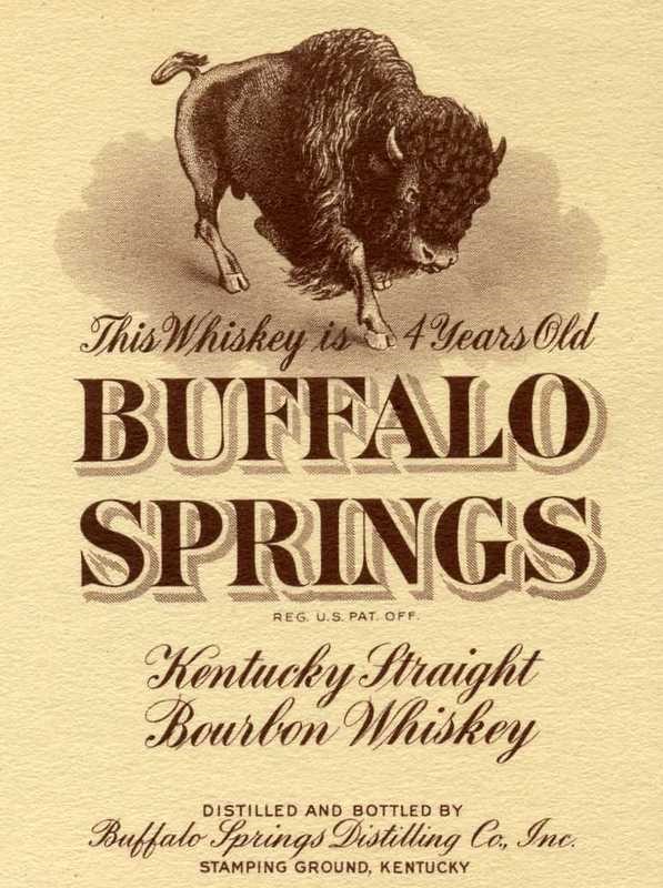 BuffaloSprings bourbonlabel